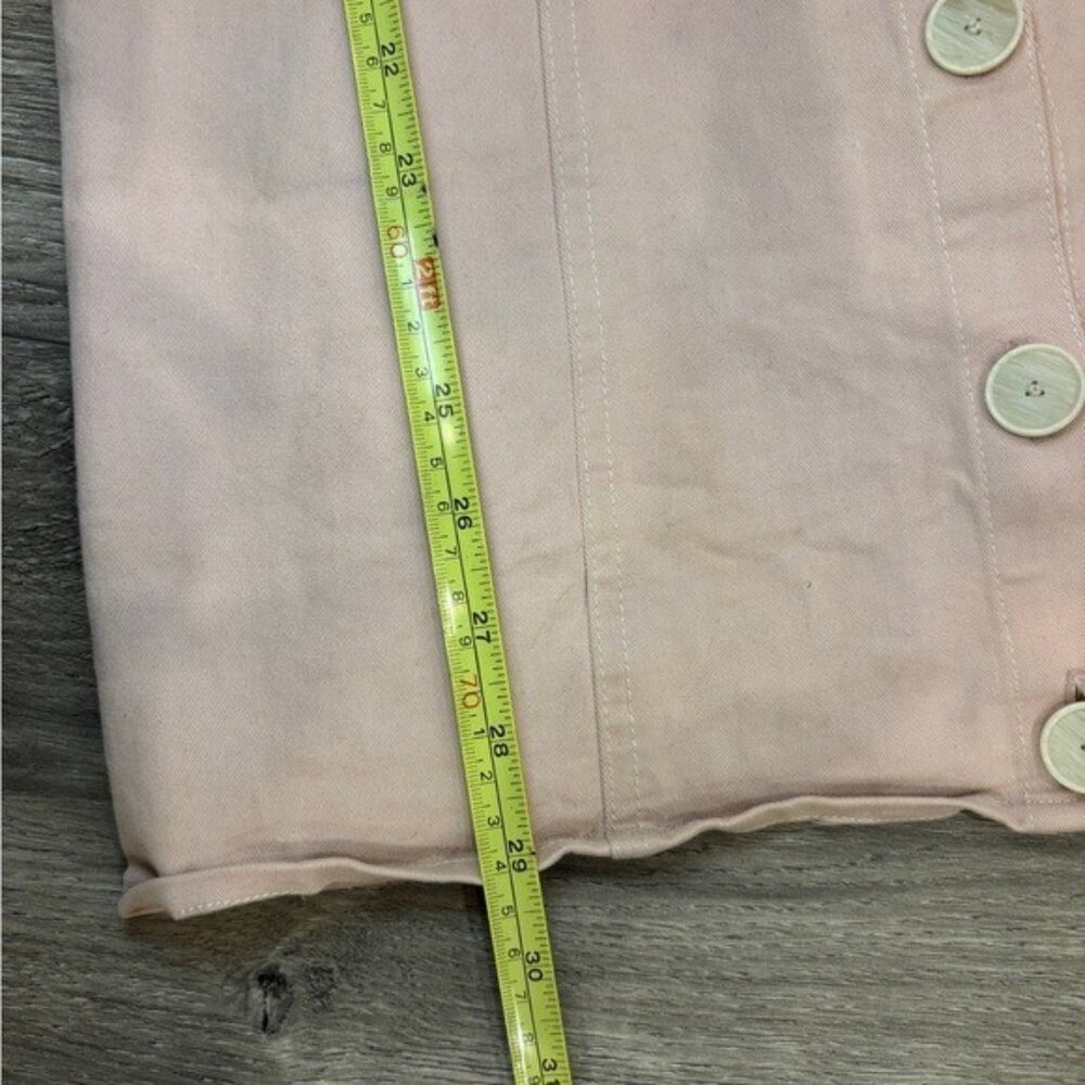 *Intermix Square Neckline Mini Denim Dress - Size Small - Picture 8 of 8